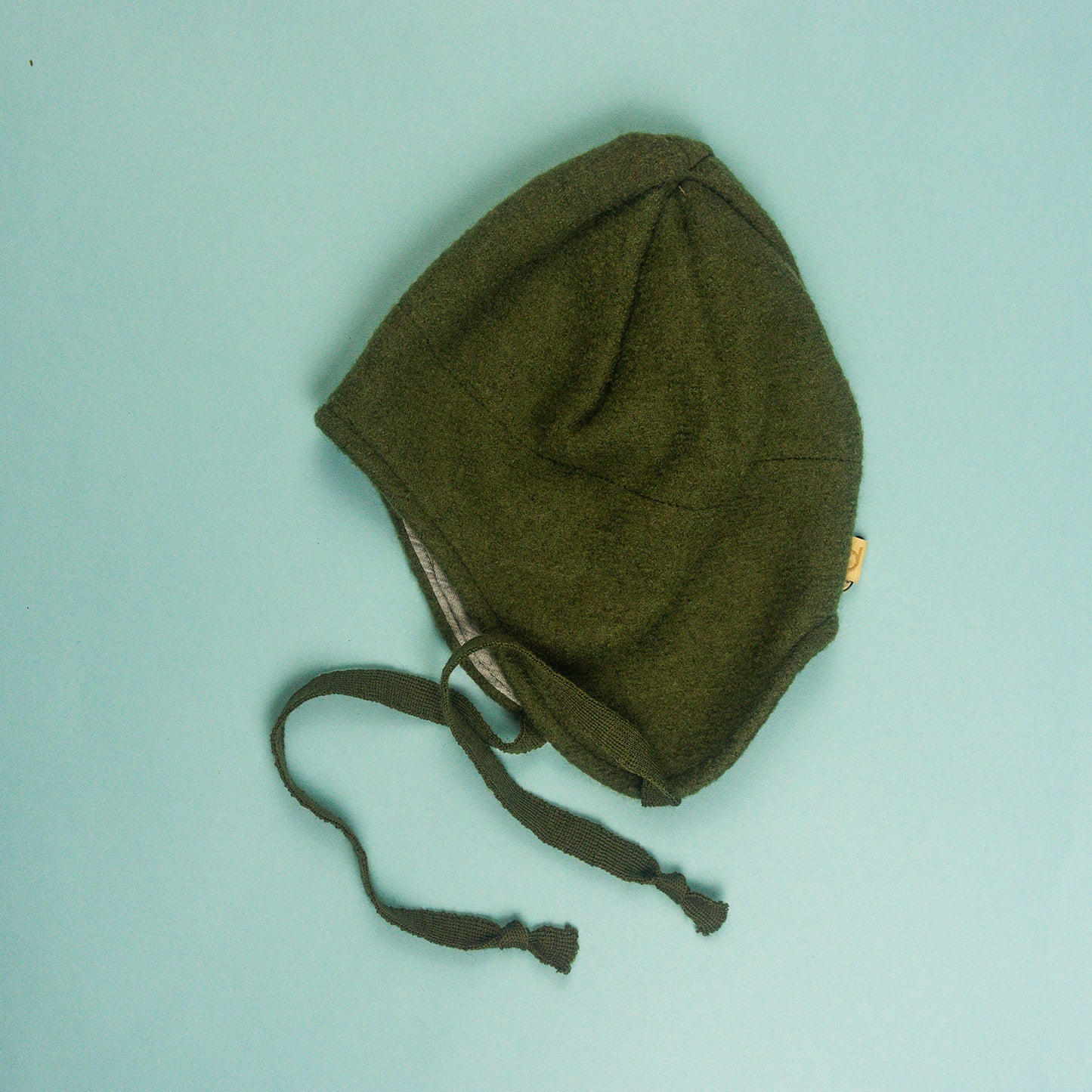 Boiled Wool Hat - Olive
