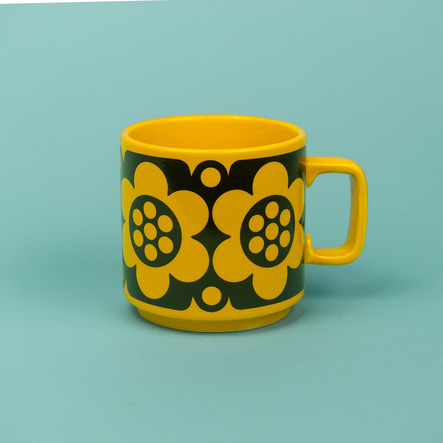Magpie x Hornsea Mug - Geo Flower Yellow