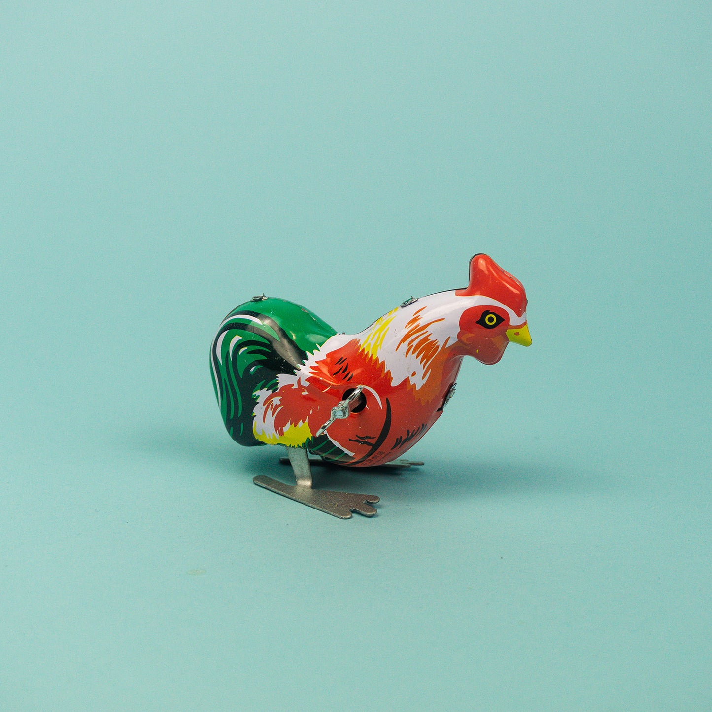 Rooster Chicken Tin Toy