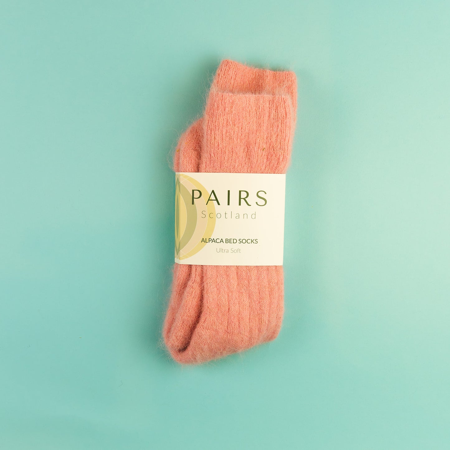Pairs Scotland Alpaca Bed Socks Pink