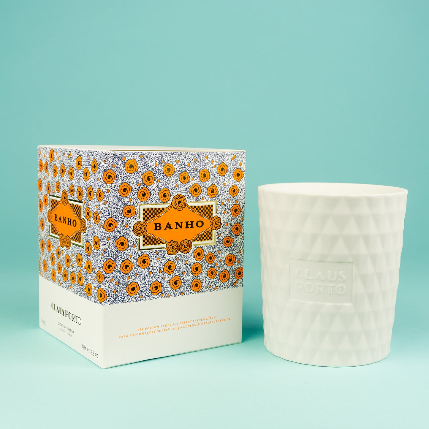 Claus Porto Banho Candle