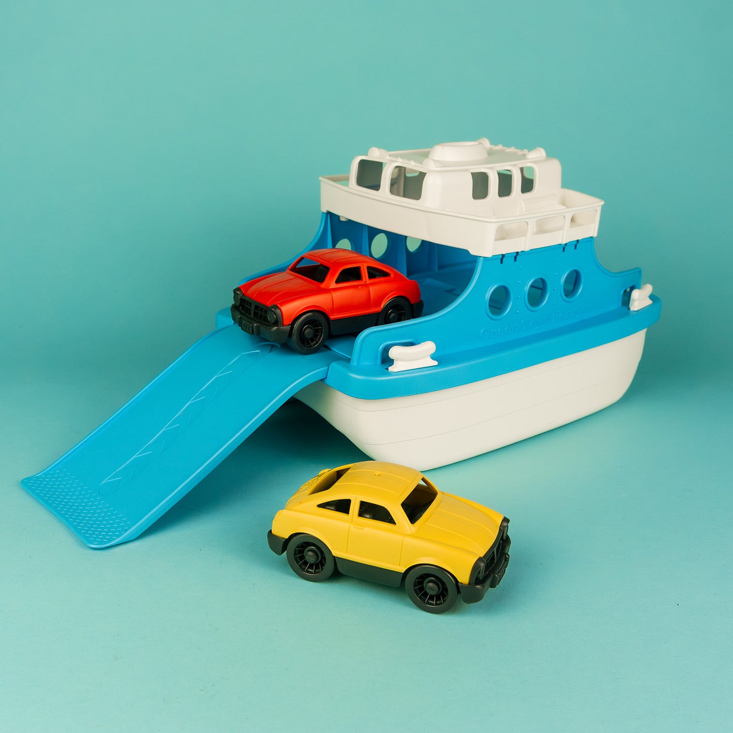 Green Toys Ferry Boat with Cars