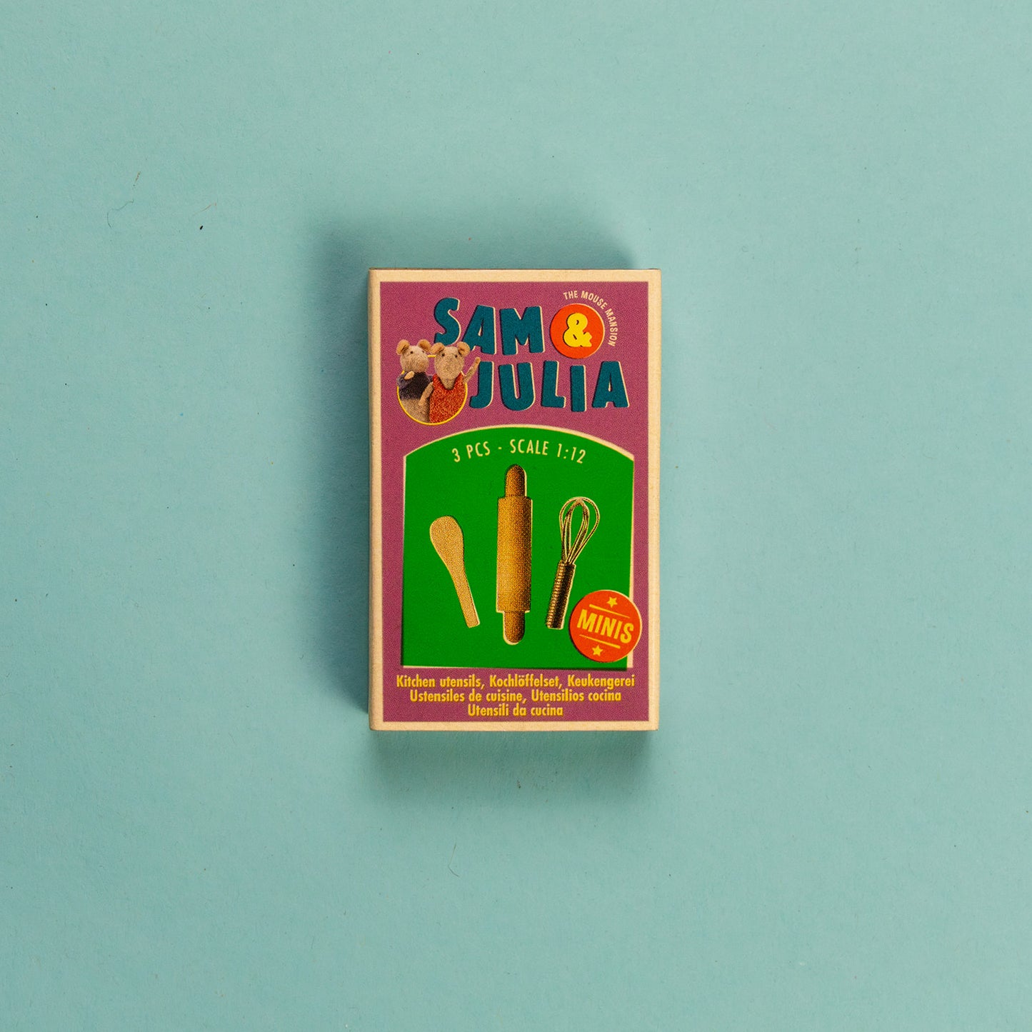 sam and Julia , doll house miniatures - Kitchen Utensils