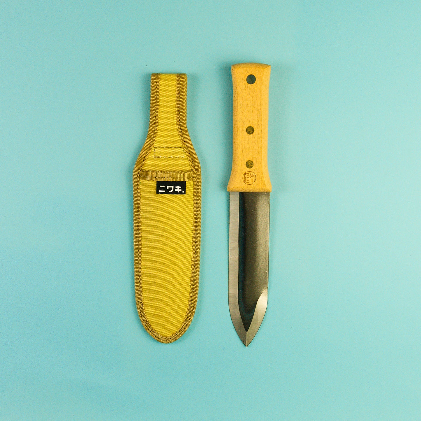 Niwaki Hori Hori Weeding Trowel with Canvas Sheath