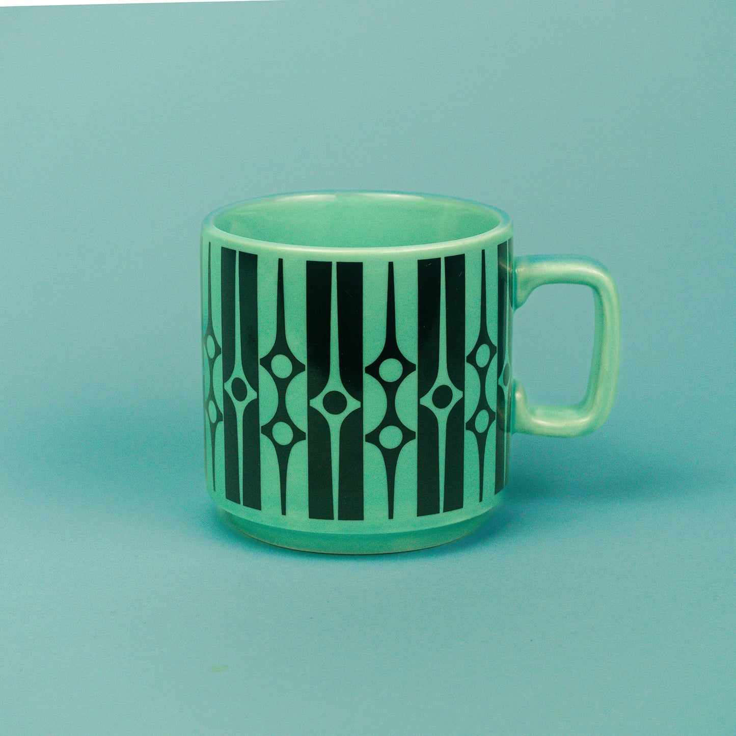 Magpie x Hornsea Mug - Geo Teal