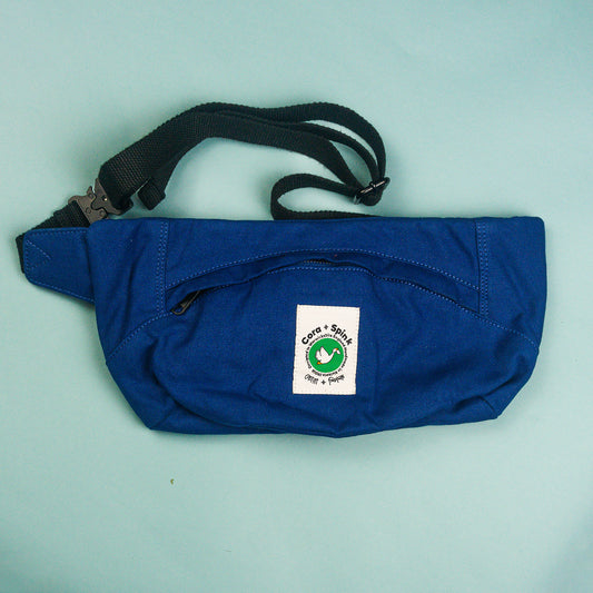 Cora + Spink Tiger Bum Bag in Navy