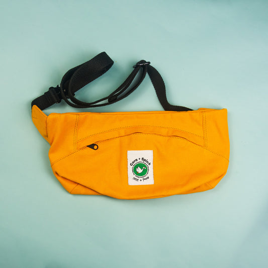 Cora + Spink Tiger Bum Bag in Orange