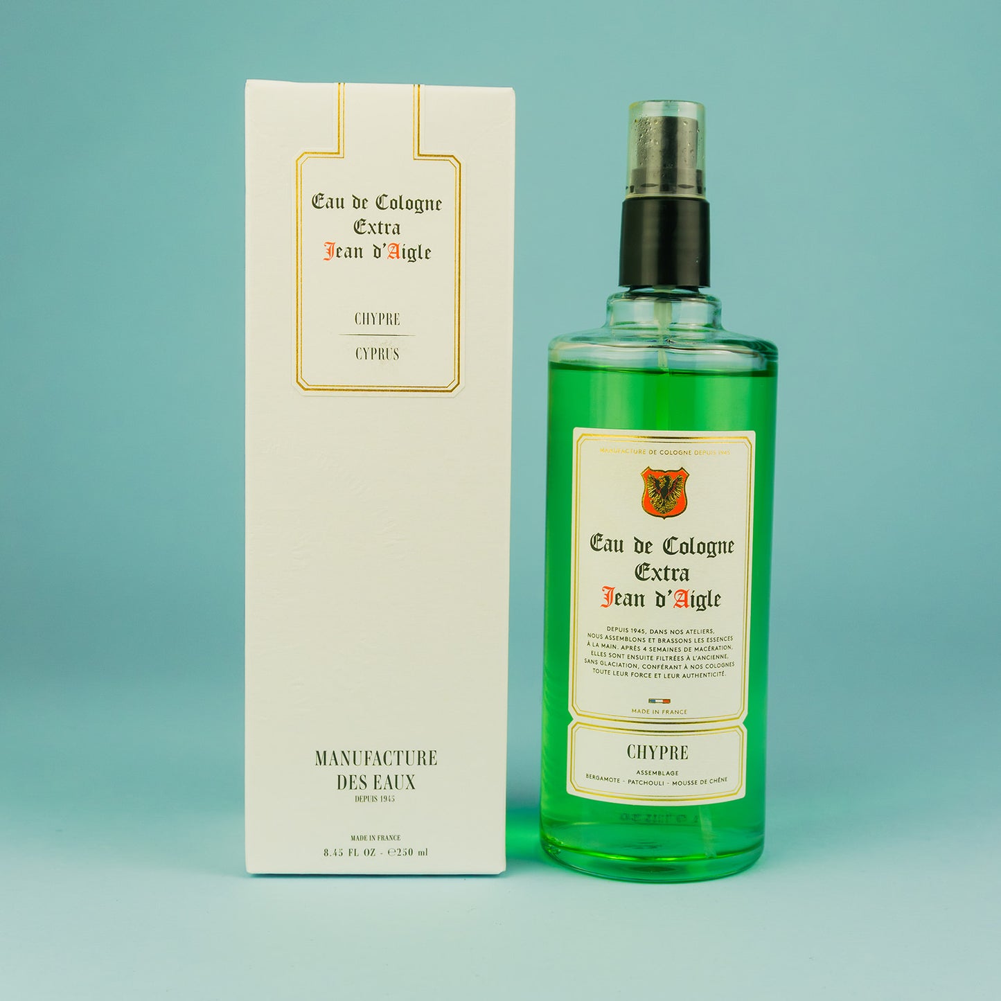 Jean d'Aigle Eau de Cologne Extra Chypre Cyprus 250ml