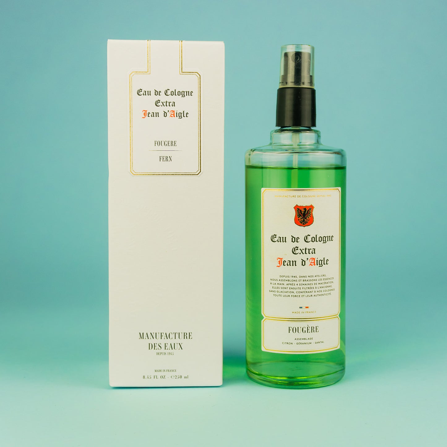 Jean d'Aigle Eau de Cologne Extra Fougère 250ml