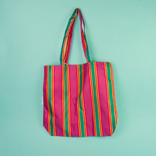 Striped Reusable Tote Bag Kind