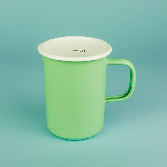 Enamel Measuring Cup Mint Green