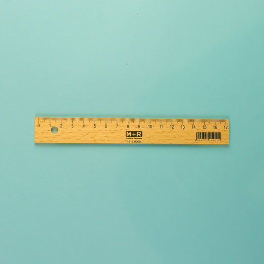 M&R Wooden Ruler