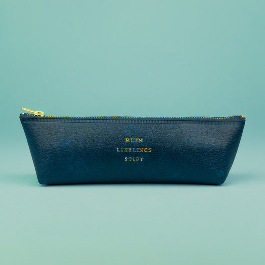 Hightide Penco Fastener Pencil Case (Navy)