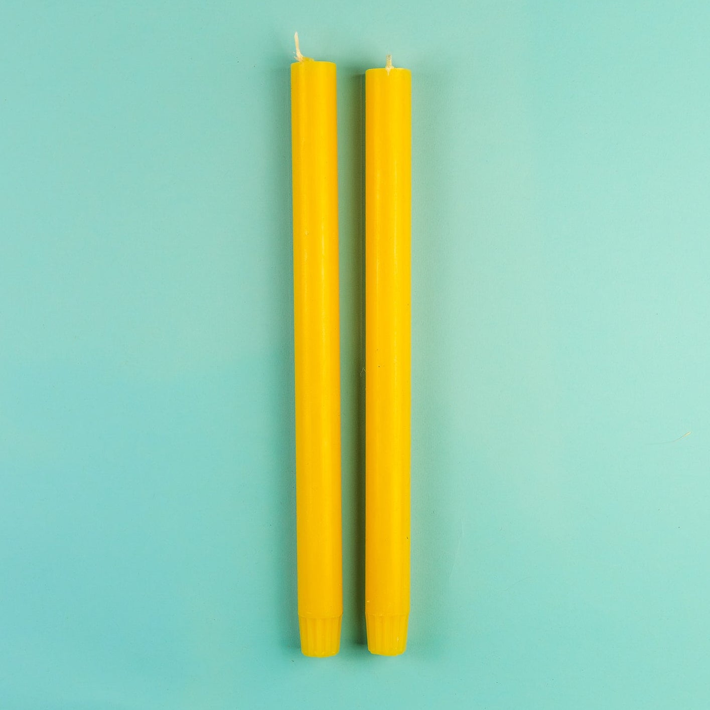 True Grace  Pair of Dining Candles - Honey