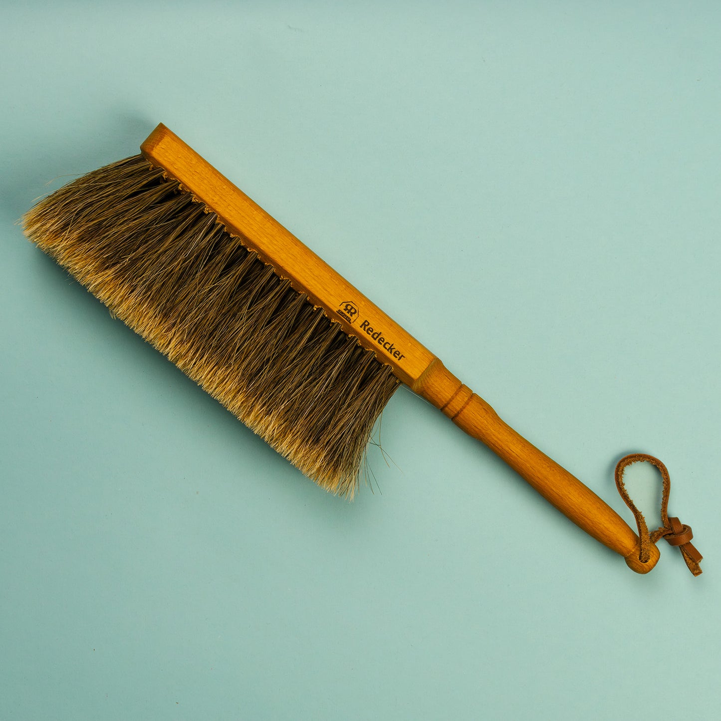 Dustpan Brush Horsehair (light handle)