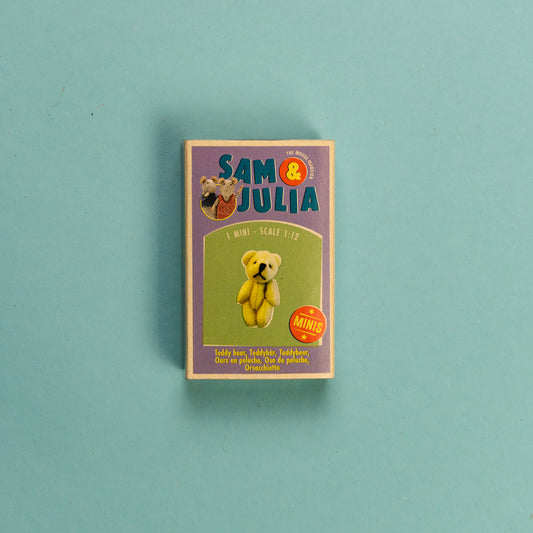 sam and Julia , doll house miniatures - Teddy Bear