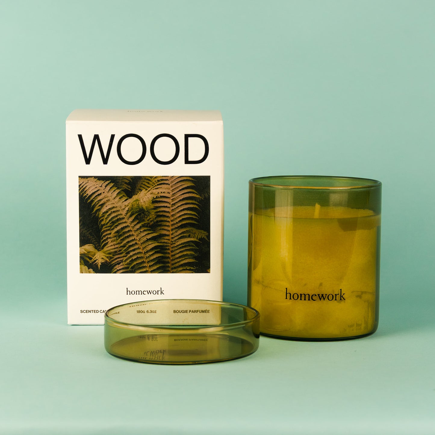 Homework Candle Wood