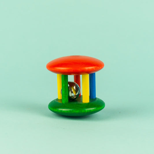 Wooden rattle (glockenrolle, 61316)