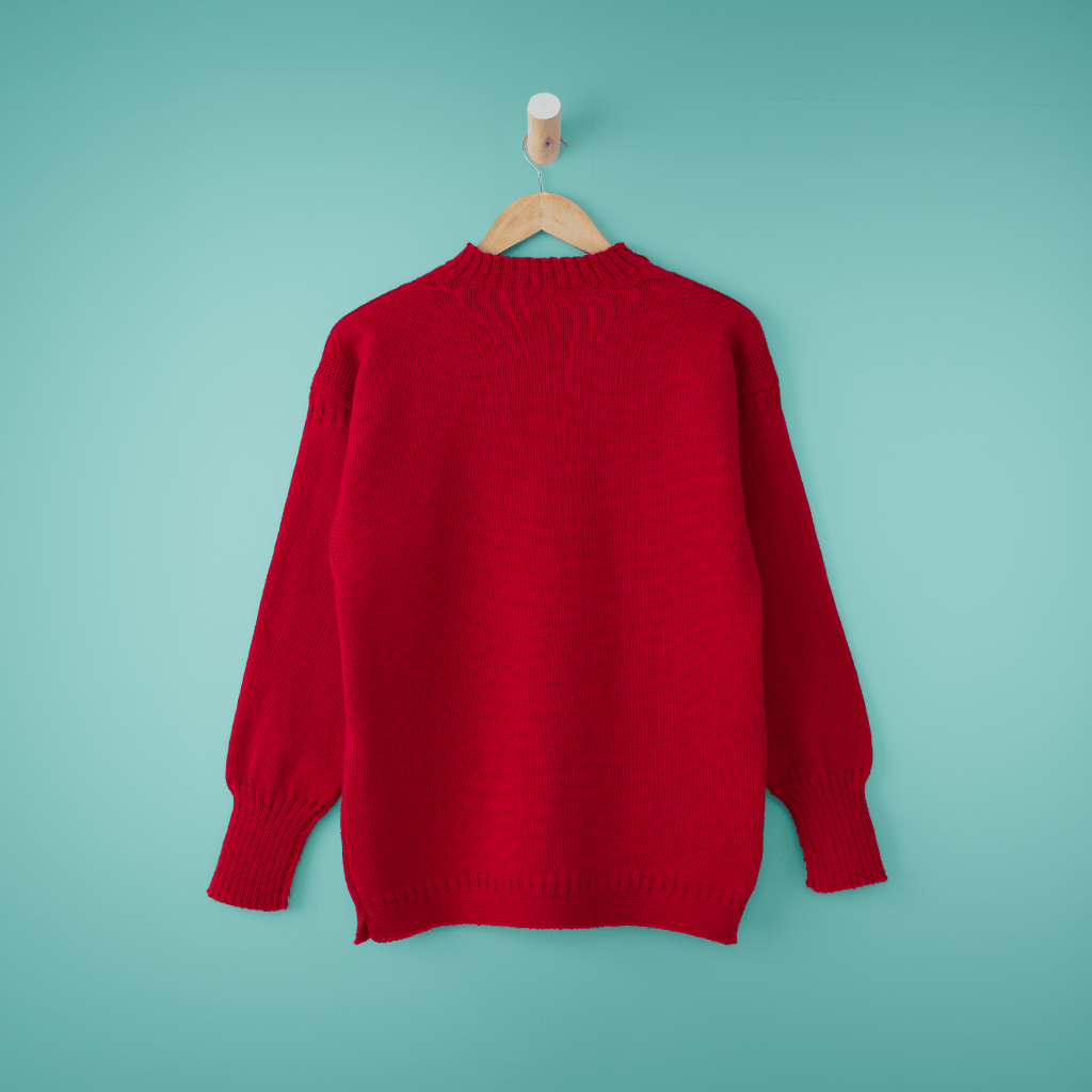 Guernsey Jumper - Red